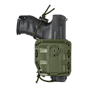 Holster ambidextre Bungy 8BL00 pour arme de poing - Vert olive - Vega Holster