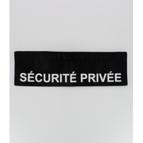 Lot de 3 flaps Sécurité Privée - Noir - CityGuard