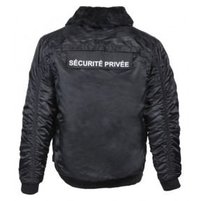 Blouson Sécurité Privée CWU - Noir - CityGuard