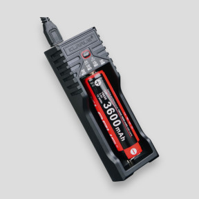 Chargeur simple K1 Pro pour batteries/piles rechargeables - Noir - Klarus