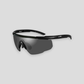 Lunettes de protection balistique Saber Advanced (écran Fumé) - Noir - Wiley X