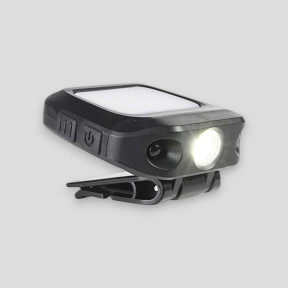 Lampe Alpha Clip - Noir - CityGuard