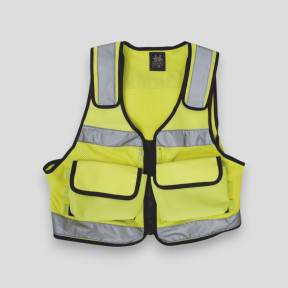 Gilet d'intervention haute visibilité Jaune -Patrol Equipement
