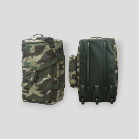 Sac Cargo 3 roues 120L Camo CE -Patrol Equipement