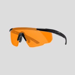 Lunettes de protection balistique Saver Advanced (verre Rouillé) - Noir - Wiley X
