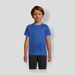 Tee-shirt à manches courtes raglan Sporty enfant - Royal - Sol's