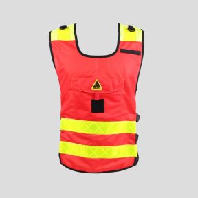 Chasuble d'identification PADDOCK - Rouge - Dimatex