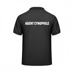 Polo AGENT CYNOPHILE noir - Vetsecurite