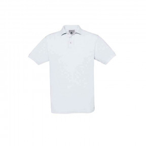 Polo manches courtes Blanc - B&C