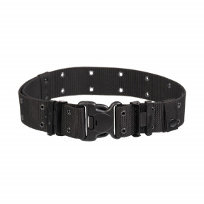 Ceinturon LC2 US avec boucle Duraflex noir - Miltec