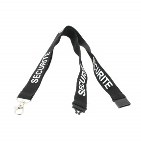 Tour de cou / Porte Badge SECURITE