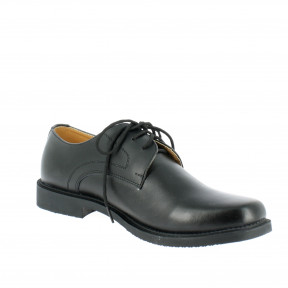 Chaussures de ville en cuir noir -Patrol Equipement