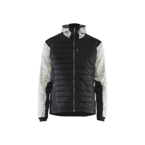 Veste hybride Gris chiné/Noir - Blaklader