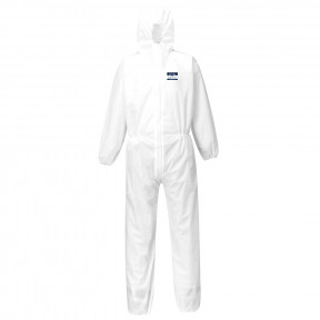 Combinaison jetable de protection SMS BizTex type 5/6 blanche - Portwest