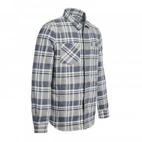 CHEMISE MANCHES LONGUES DE TRAVAIL EXUPERY GRIS / BLEU - NORTH WAYS