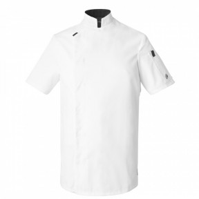 Veste SHADE homme manches courtes Blanc - Molinel