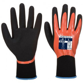 Gants Dermi Pro Orange et Noir - Portwest
