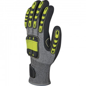 Gant tricot polyethylene Gris - Delta Plus