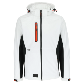 Softshell à capuche TRYSTAN Blanc - Herock