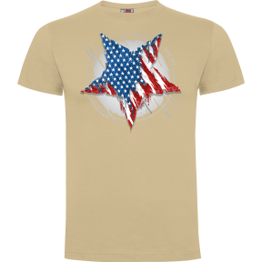 Tee-shirt Etoile US Sable - Army Design by Summit Outdoor