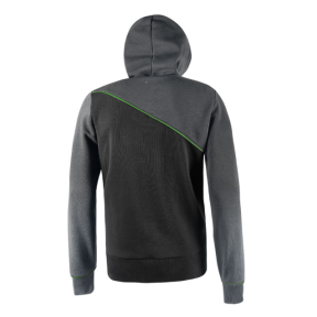 Sweat à capuche zippé Jupiter gris - U Power