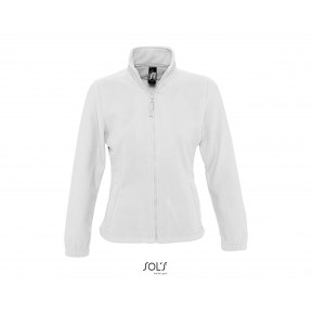 Veste micropolaire zippée north femme blanc - Sol's