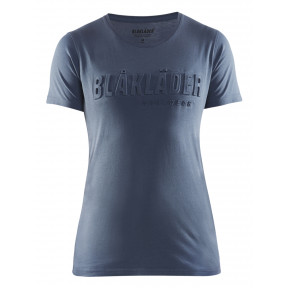 T-shirt imprimé 3D femme Bleu paon - Blaklader