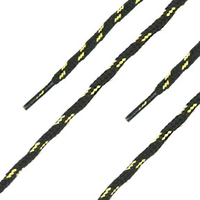 Lacets pour chaussures Protector noir/jaune - Haix