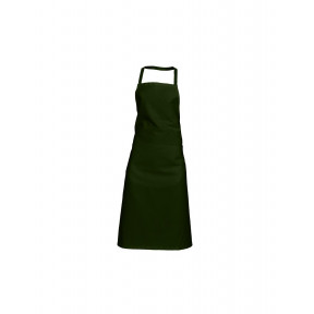 Tablier bavette avec poche Valet vert bouteille - SNV