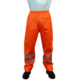 Pantalon de pluie HV orange fluo - Delta plus