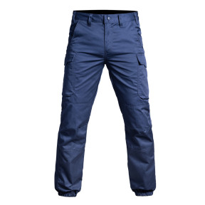 Pantalon avec bas élastiqué Sécu-One - Bleu Marine - A10 Equipment