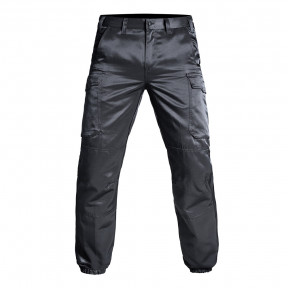 Pantalon antistatique avec bas élastiqué Sécu-One - Noir - A10 Equipment