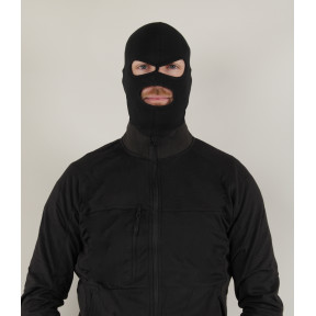 Cagoule 3 trous coton Noire - Patrol