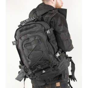 Sac à dos modulable 45/60L Noir - Ares